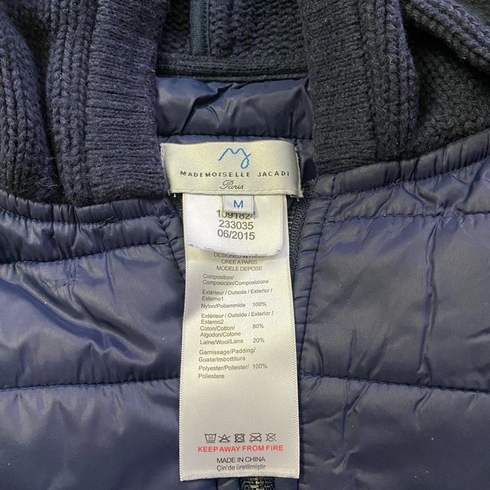 Mademoiselle Jacadi Navy Sweater Jacket